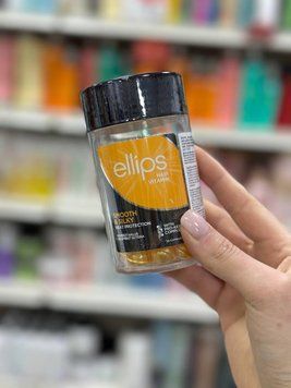 Витамины-масло для волос Ellips Безупречный шелк с Про-Кератиновым Комплексом 50шт 2597640583 фото