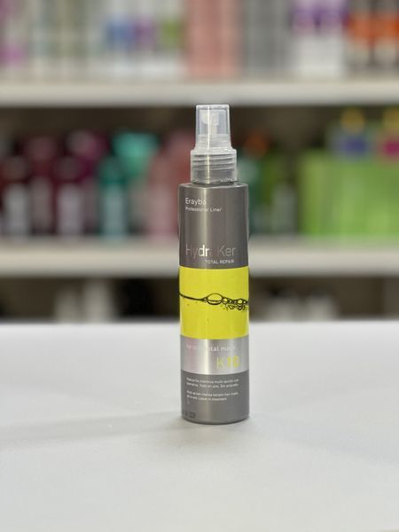 Несмываема спрей-маска для волос с кератином и аргановым маслом Erayba HydraKer K10 Keratin Total Mask 150мл 2208514258 фото
