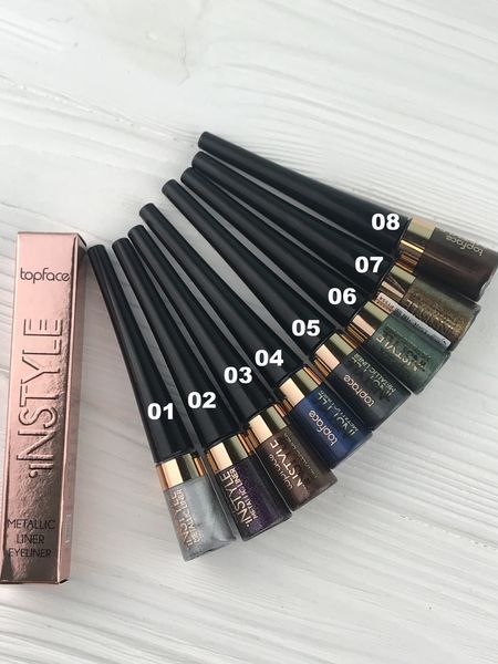 Подводка для век TopFace Metallic Instyle Liner 953317148 фото