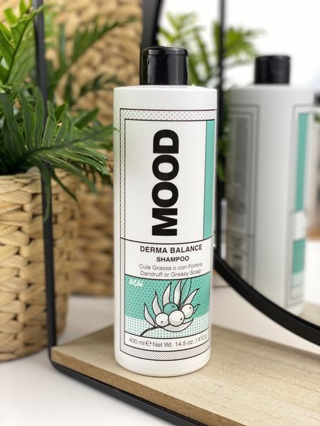 Очищающий шампунь для жирной кожи головы и склонной к перхоти Mood Derma Cleansing Shampoo 400мл 2102044286 фото