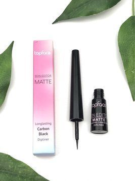 Подводка для век TopFace Dipliner Matte Carbon Black 1234882726 фото