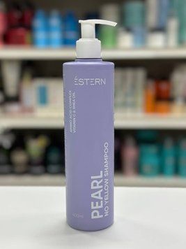 Тонирующий шампунь против желтизны для осветленных волос Estern Pearl No Yellow Shampoo 400мл 64164163156 фото