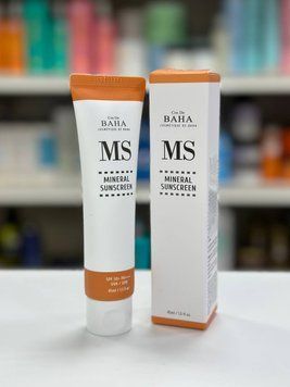Минеральный солнцезащитный крем для лица Cos De Baha MS Mineral Sunscreen SPF 50+ PA++++ 45 мл 1135685083 фото