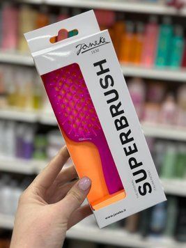 Расческа для волос Janeke Superbrush малиновая 82SP226FF2 2591400420 фото