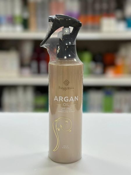 Термозащитный спрей для волос с аргановым маслом Argan Oil Bogenia 250мл 2493109065 фото