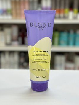 Маска для обесцвеченных или седых волос Inebrya Blondesse No-Yellow Mask 300мл 2249753602 фото