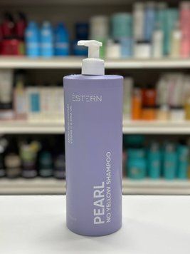 Тонирующий шампунь против желтизны для осветленных волос Estern Pearl No Yellow Shampoo 1000мл 5416541316 фото