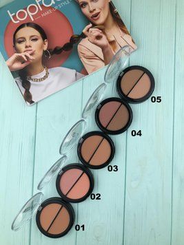 Румяна для лица TopFace Instyle Twin Blush On 1049537733 фото