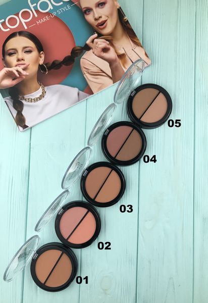 Румяна для лица TopFace Instyle Twin Blush On 1049537733 фото