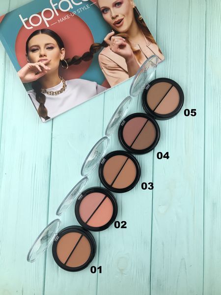 Румяна для лица TopFace Instyle Twin Blush On 1049537733 фото