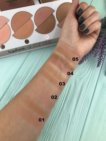 Румяна для лица TopFace Instyle Twin Blush On 1049537733 фото
