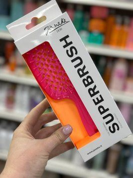 Расческа для волос Janeke Superbrush розовый неон 82SP226FFL 2591402428 фото