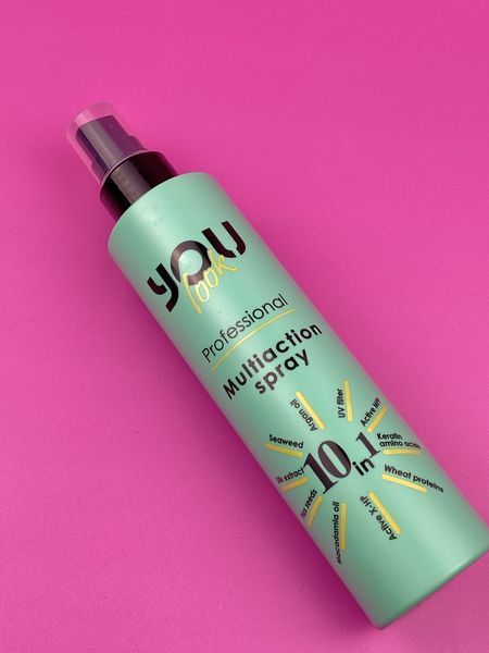 Професійний термозахисний спрей для волосся 10 в 1 You look Professional Multiaction Spray 10 in 1 200мл 1356712483 фото