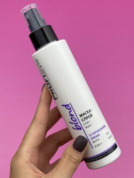 Маска-спрей для волос с сатиновым маслом Profi Style Blond With Satin Oil Mask Spray 150мл 1489326520 фото