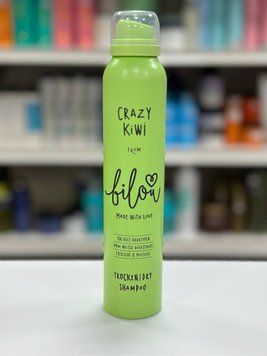 Сухой шампунь для волос Bilou Crazy Kiwi Dry Shampoo 200мл 651651655 фото