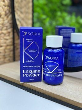 Энзимная пудра для умывания лица с экстрактом центеллы и алое Soika Enzyme Powder 60г 6265262545 фото