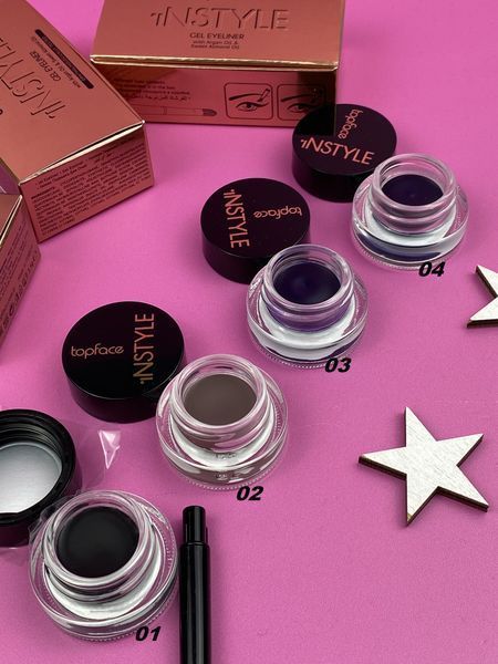 Підводка гелева для очей TopFace Instyle Gel Eyeliner 1513565382 фото