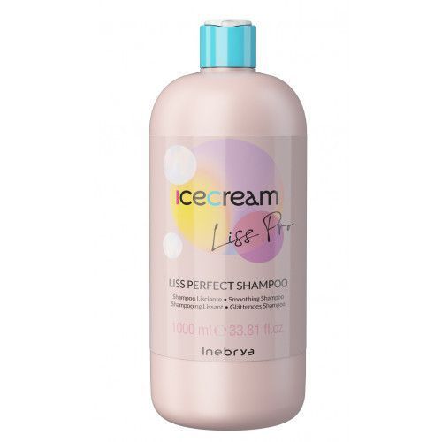 Шампунь для разглаживания волос Inebrya Ice Cream Liss Perfect Shampoo 1000мл 1968226634 фото